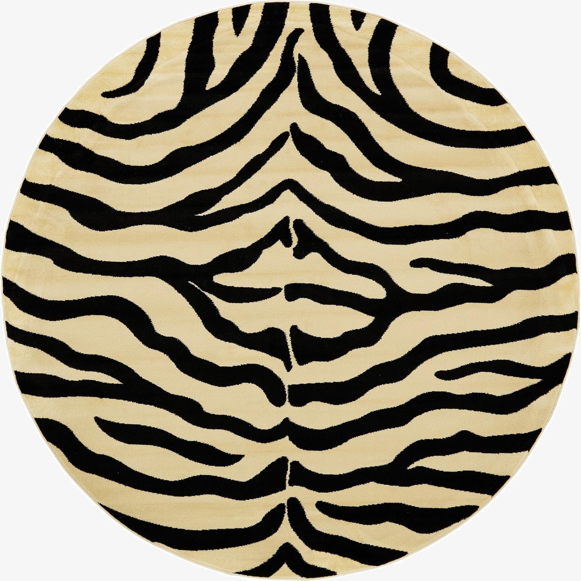7' 10 x 7' 10 Safari Round Rug