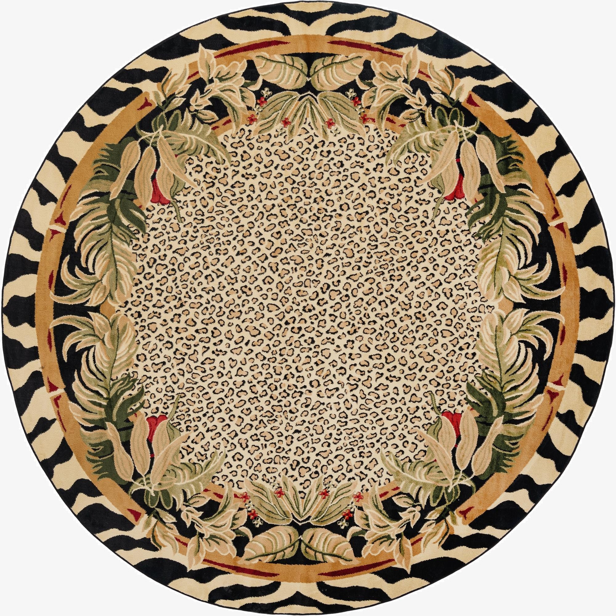 10' x 10' Safari Round Rug