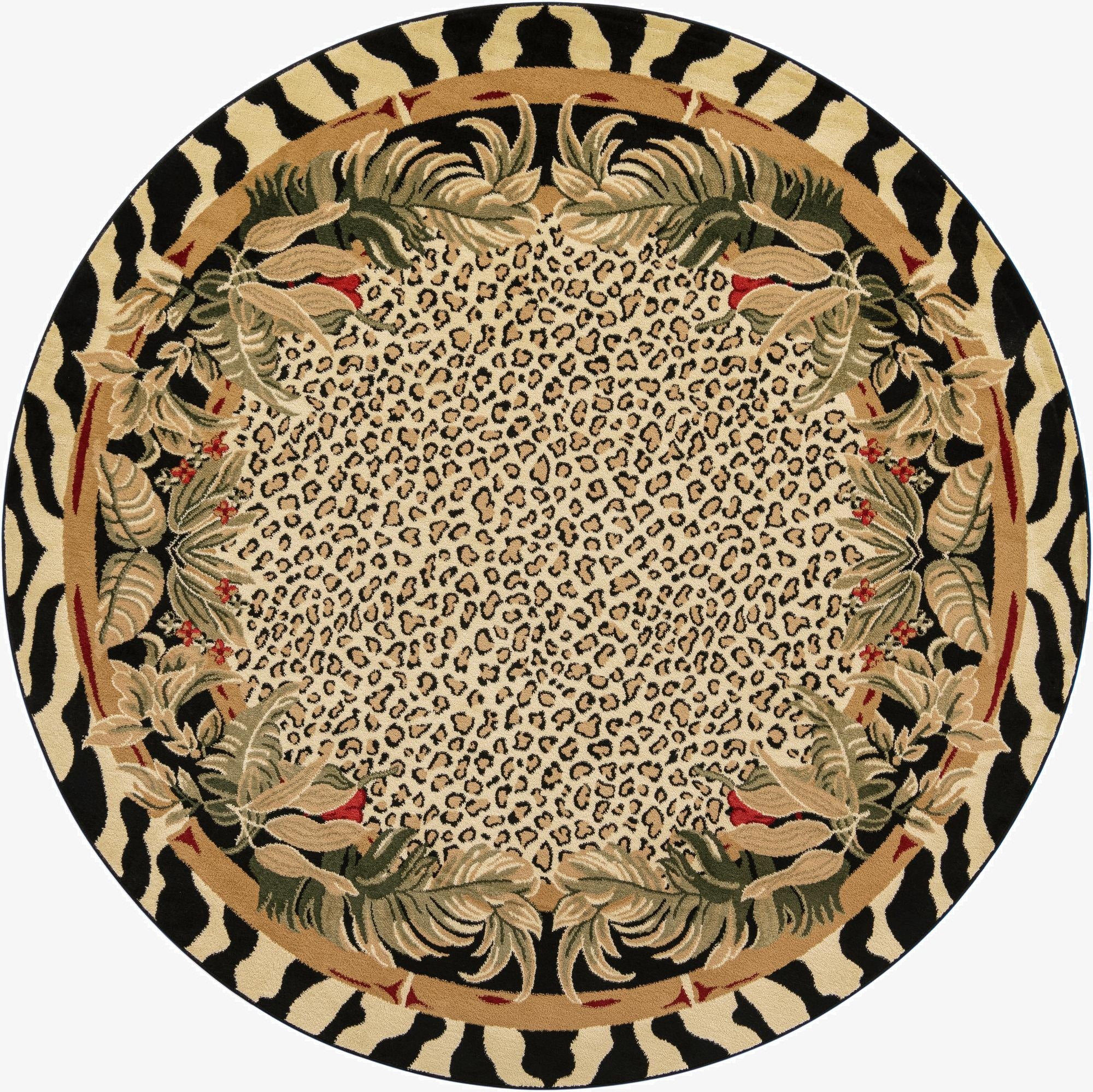 7' 10 x 7' 10 Safari Round Rug