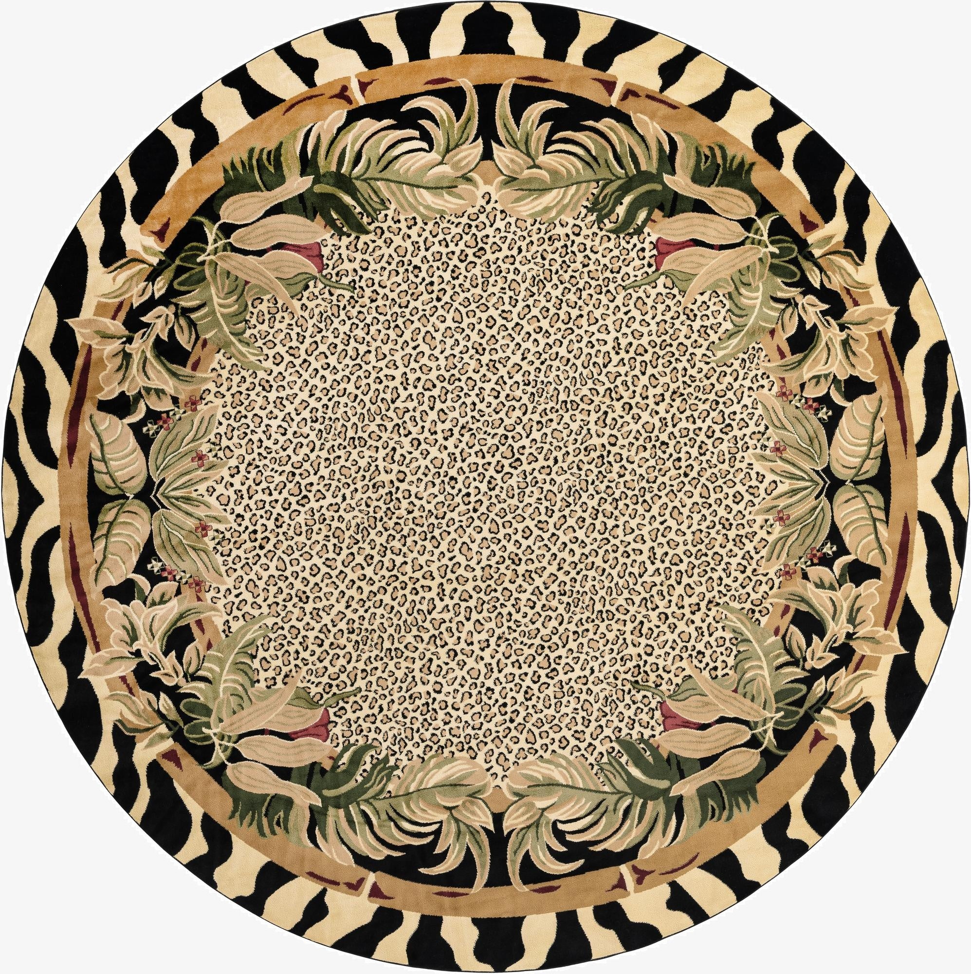 13' x 13' Safari Round Rug