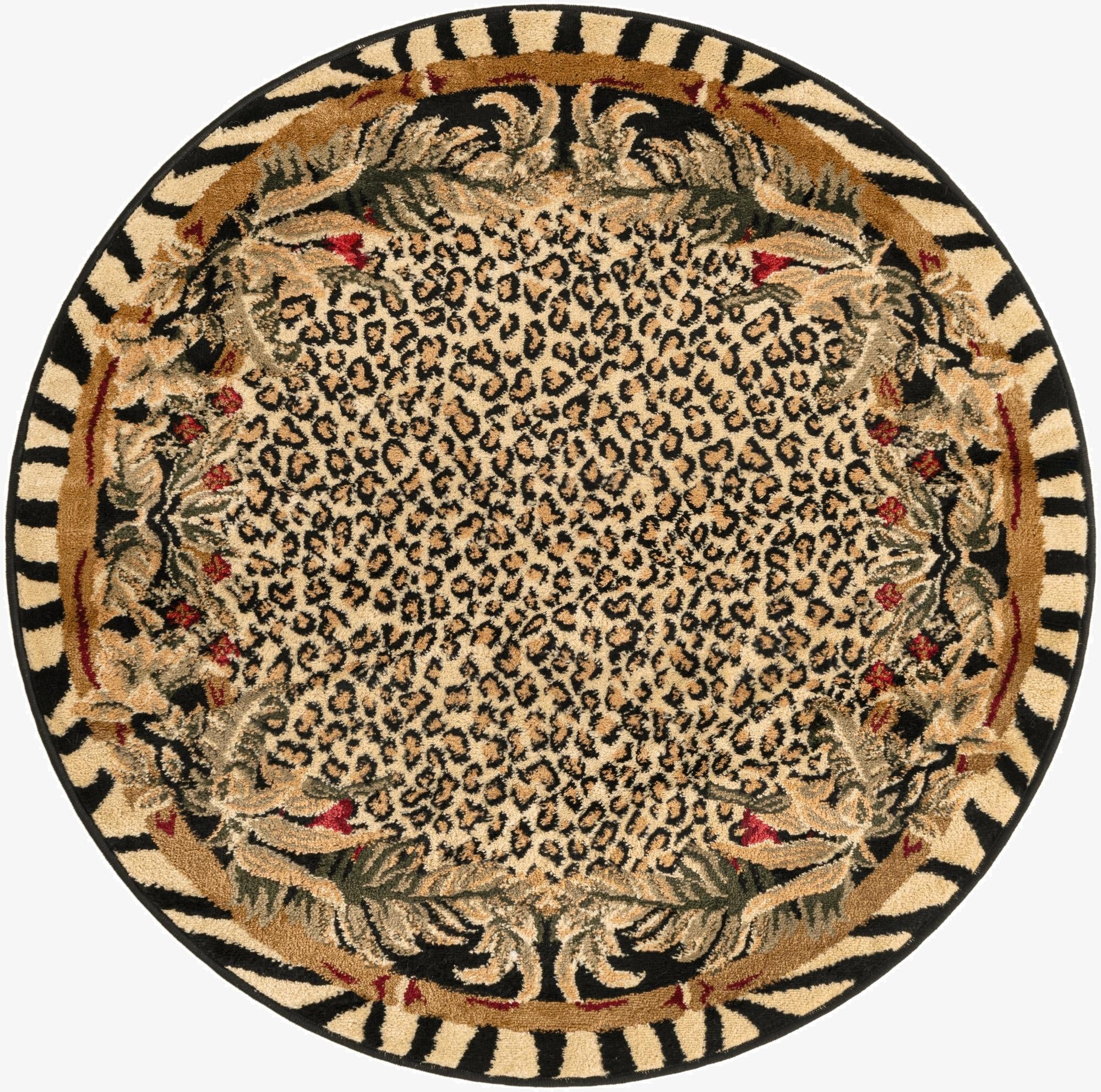 Primary image 4' x 4' Safari Round Rug