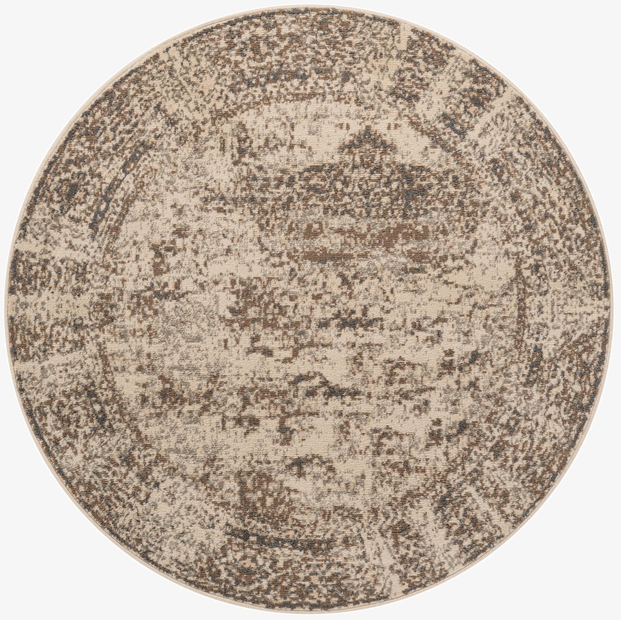 5' x 5' Sahara Round Rug