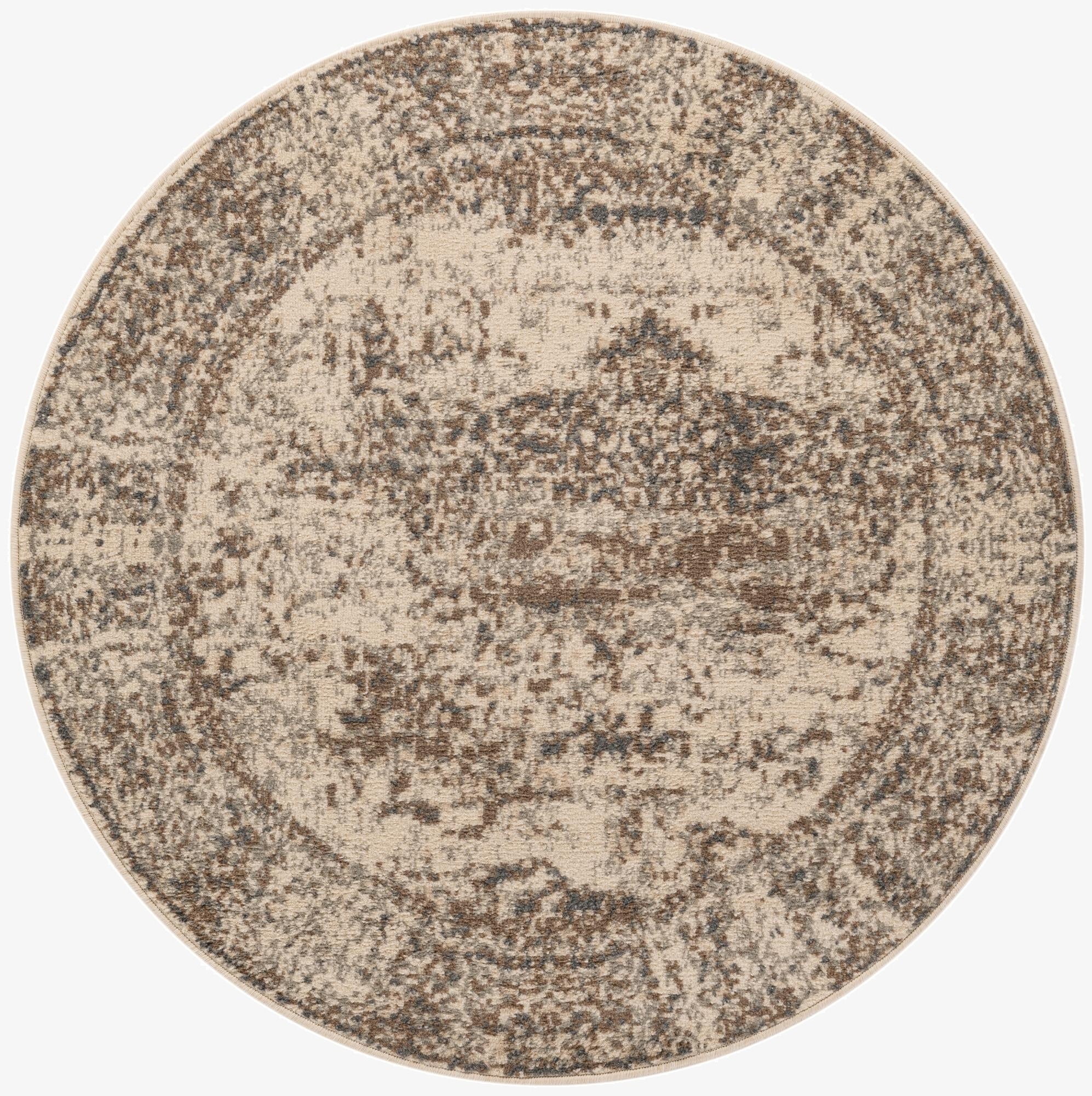 4' x 4' Sahara Round Rug