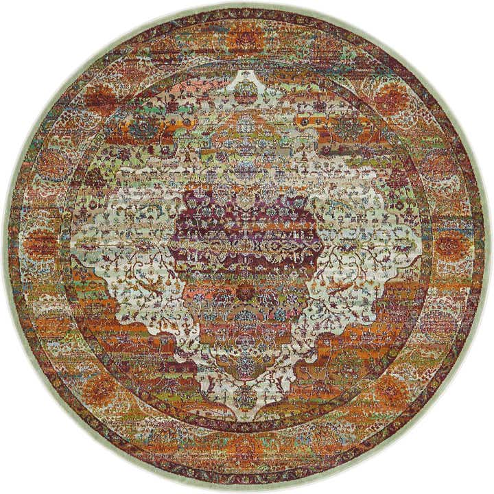 5' 5 x 5' 5 Santiago Round Rug