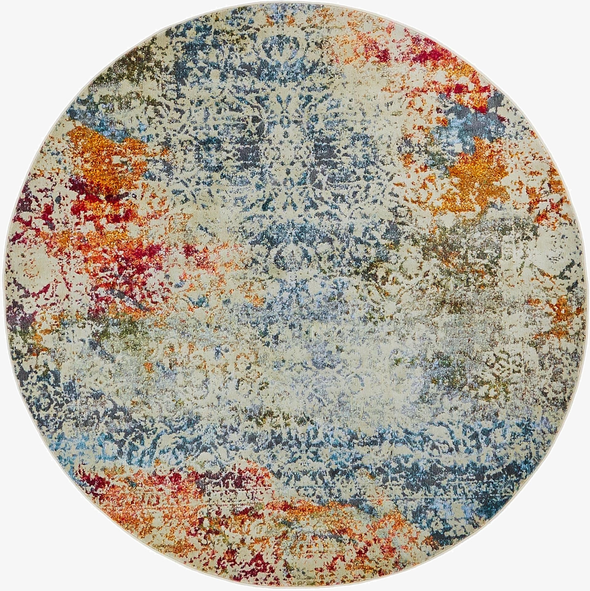 5' 5 x 5' 5 Santiago Round Rug