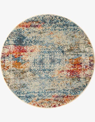 4' 3 x 4' 3 Santiago Round Rug