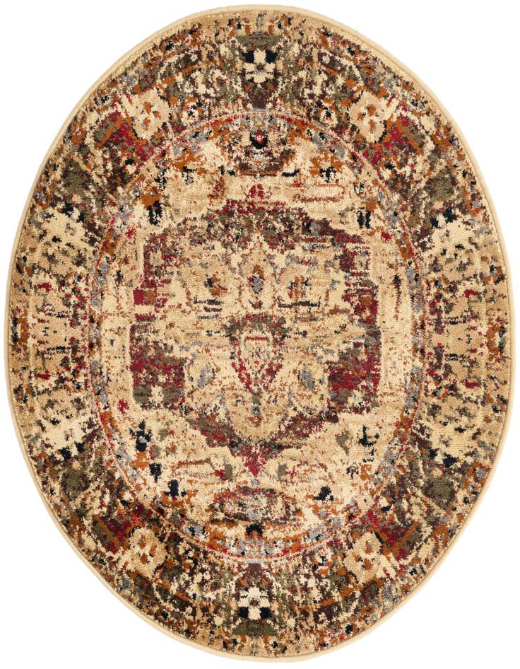 Detail image of 3' 3 x 3' 3 Saturn Round Rug