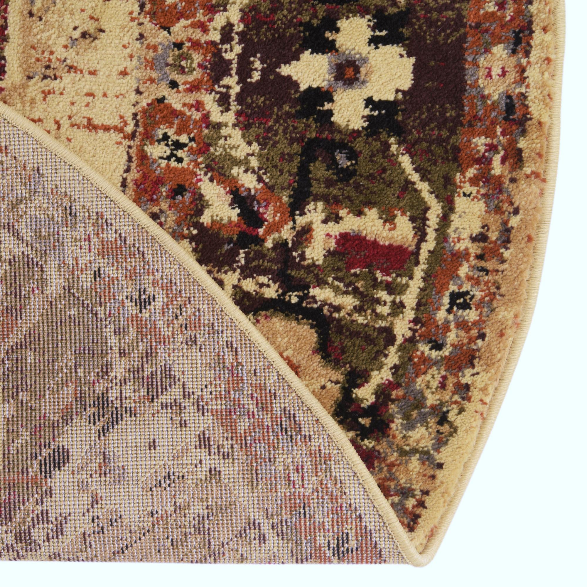3' 3 x 3' 3 Saturn Round Rug