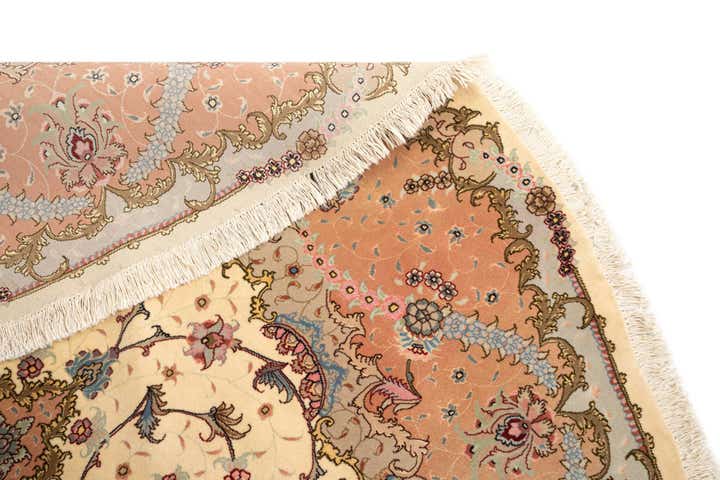 9' 10 x 9' 10 Tabriz Round Rug