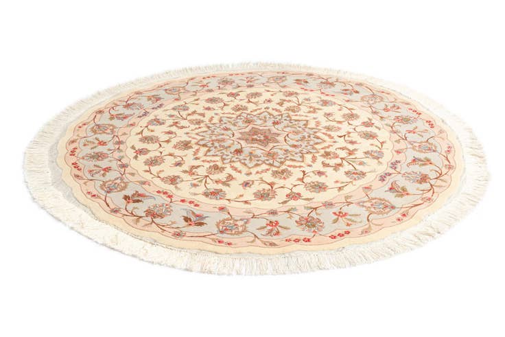Detail image of 4' 11 x 4' 11 Tabriz Round Rug
