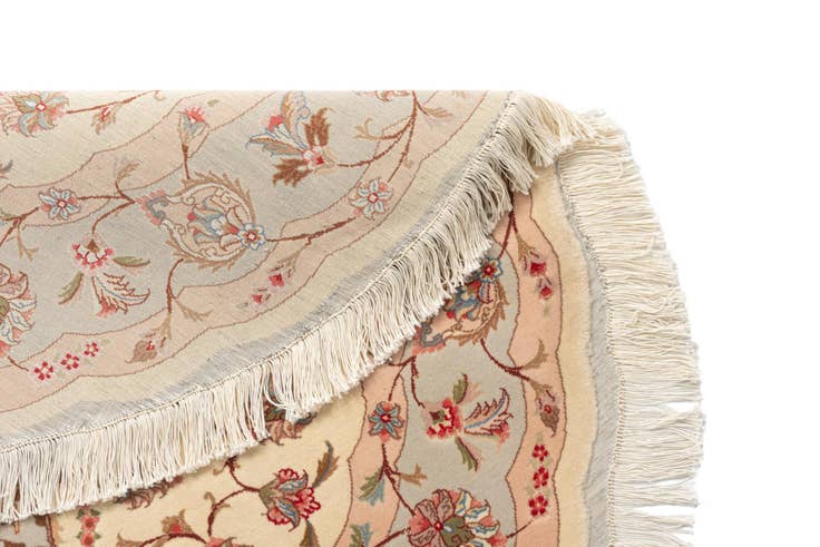 Detail image of 4' 11 x 4' 11 Tabriz Round Rug