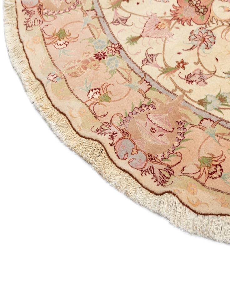 Detail image of 6' 7 x 6' 7 Tabriz Round Rug