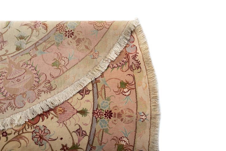 Detail image of 6' 7 x 6' 7 Tabriz Round Rug
