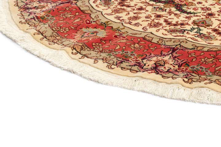 6' 9 x 6' 10 Tabriz Round Rug