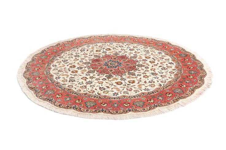 Detail image of 6' 7 x 6' 7 Tabriz Round Rug
