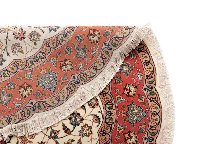 6' 7 x 6' 7 Tabriz Round Rug