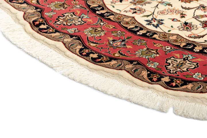 6' 9 x 6' 9 Tabriz Round Rug