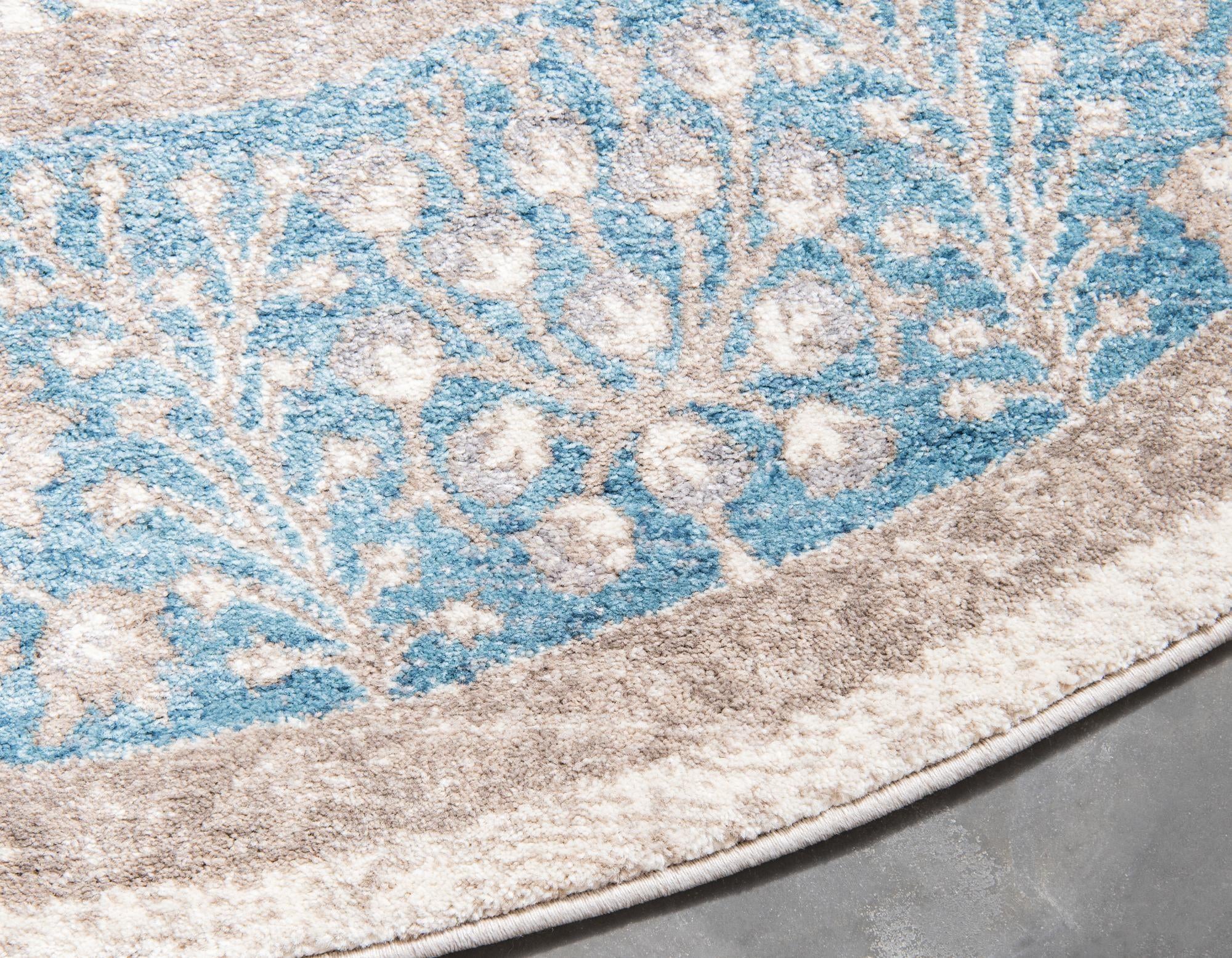 7' 3 x 7' 3 Vienna Round Rug
