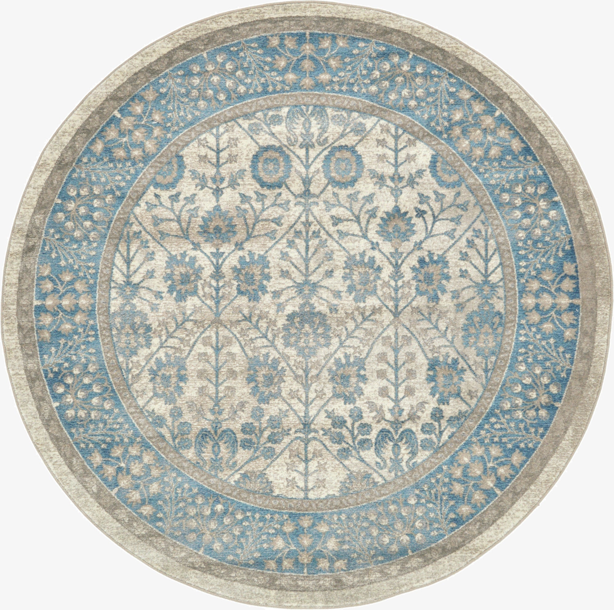 7' 3 x 7' 3 Vienna Round Rug