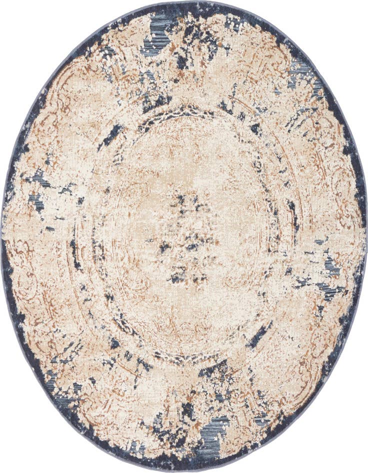 Detail image of 4' x 4' Villa Round Rug