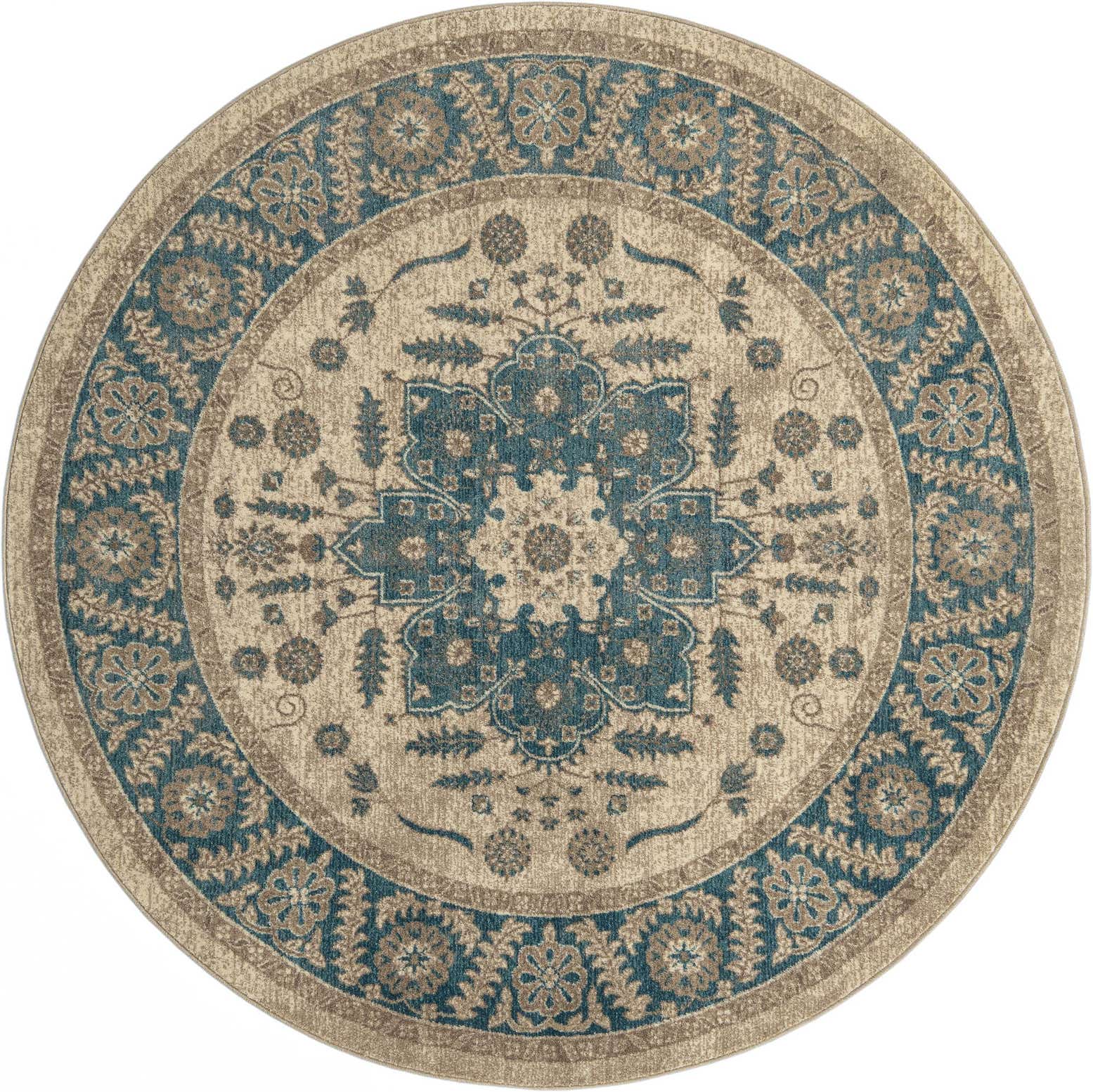 6' x 6' Viola Round Rug