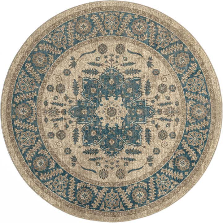 6' x 6' Viola Round Rug