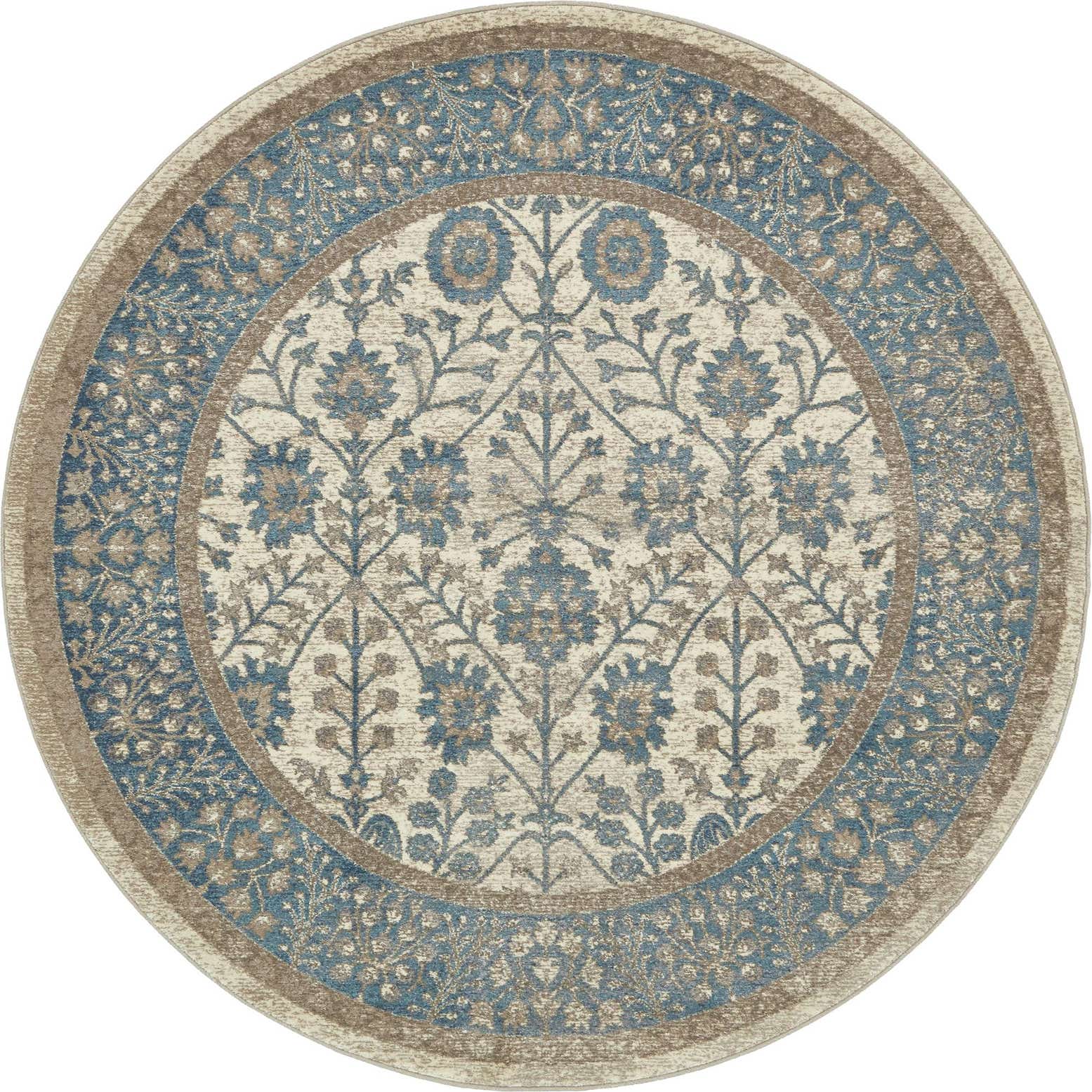 185cm x 185cm Vienna Tapis Rond