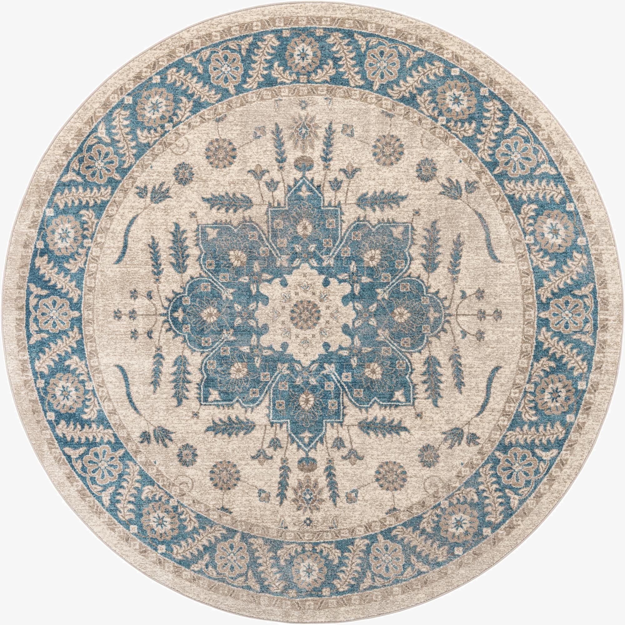 7' 3 x 7' 3 Viola Round Rug