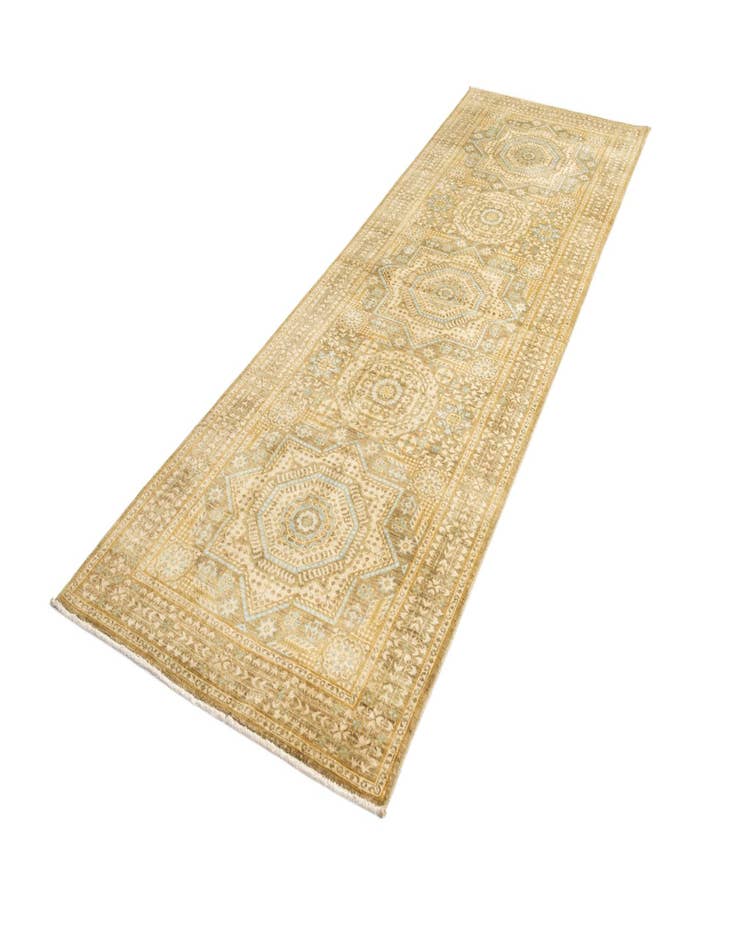 Detail image of 3' 3 x 10' 2 Amina Wool Runner Rug