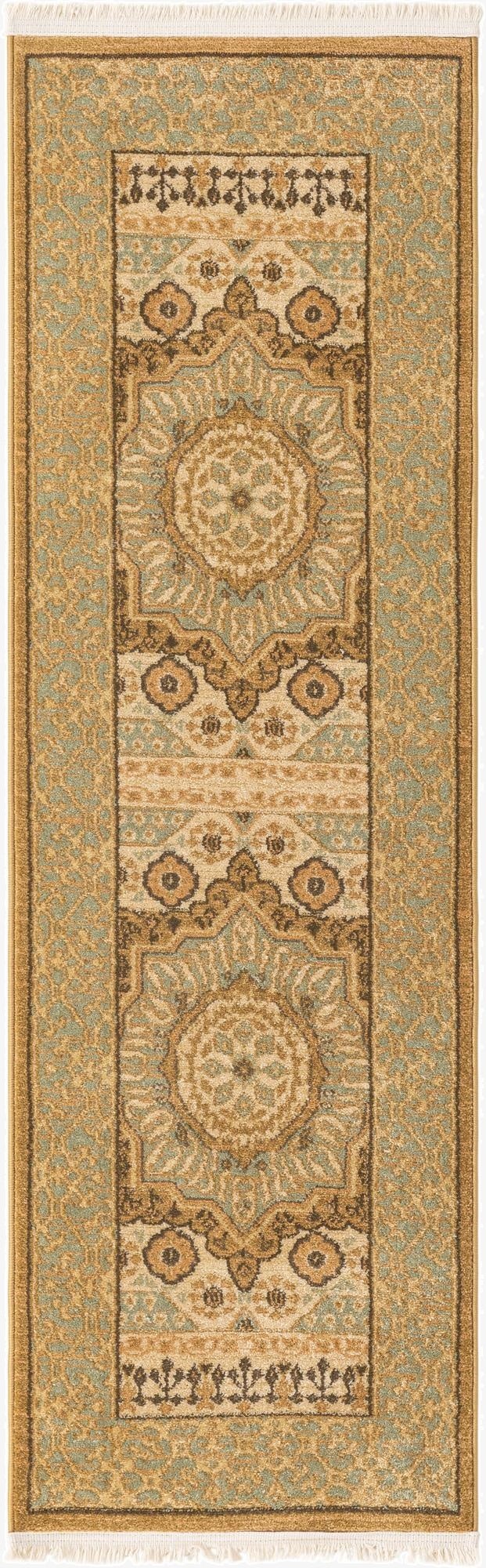 62cm x 185cm Mamluk Runner Rug