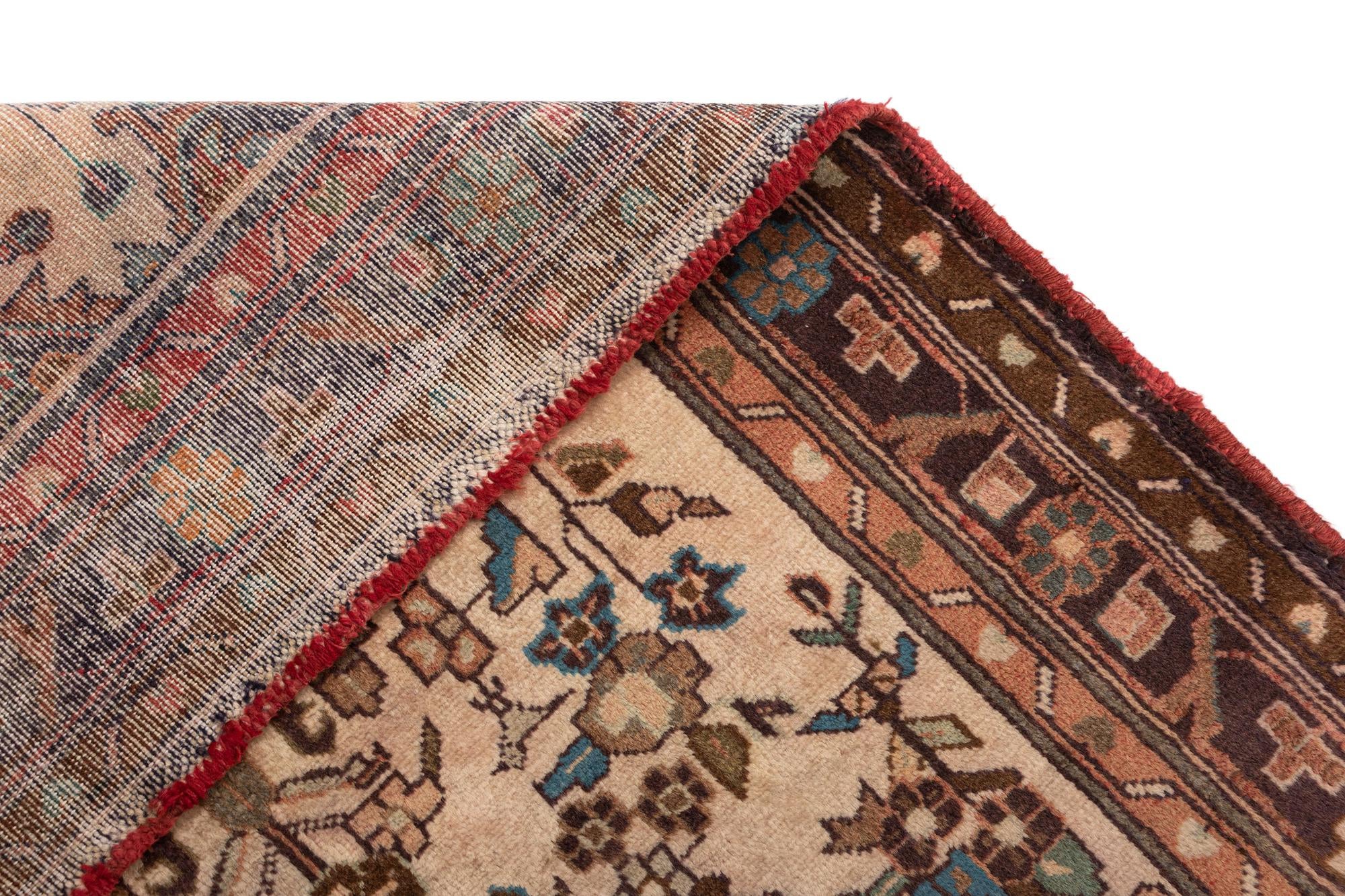 3' 5 x 9' 2 Ardabil Wool Runner Rug