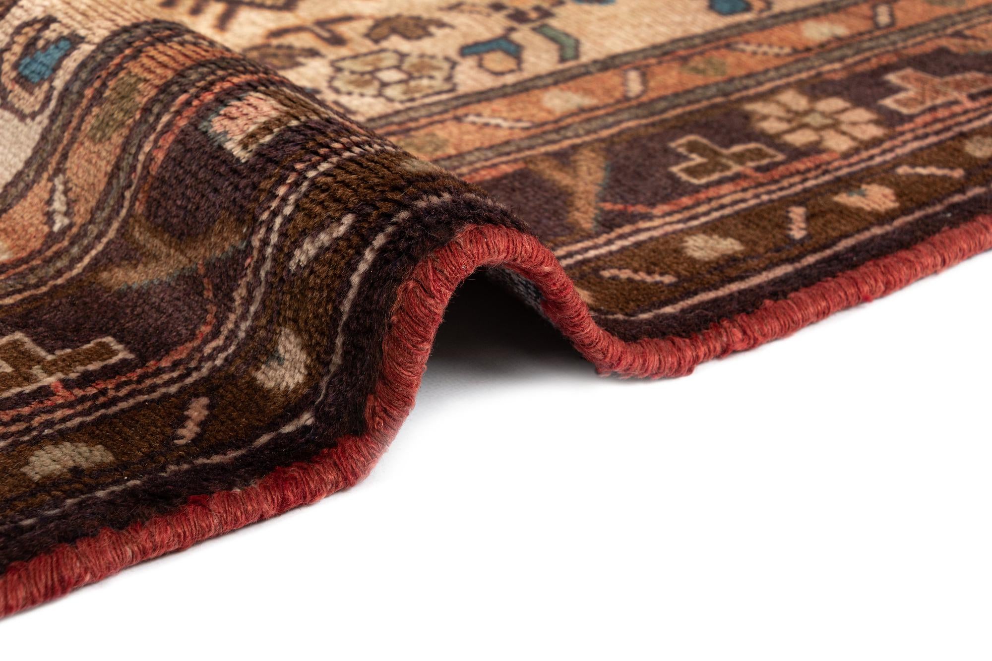 3' 5 x 9' 2 Ardabil Wool Runner Rug