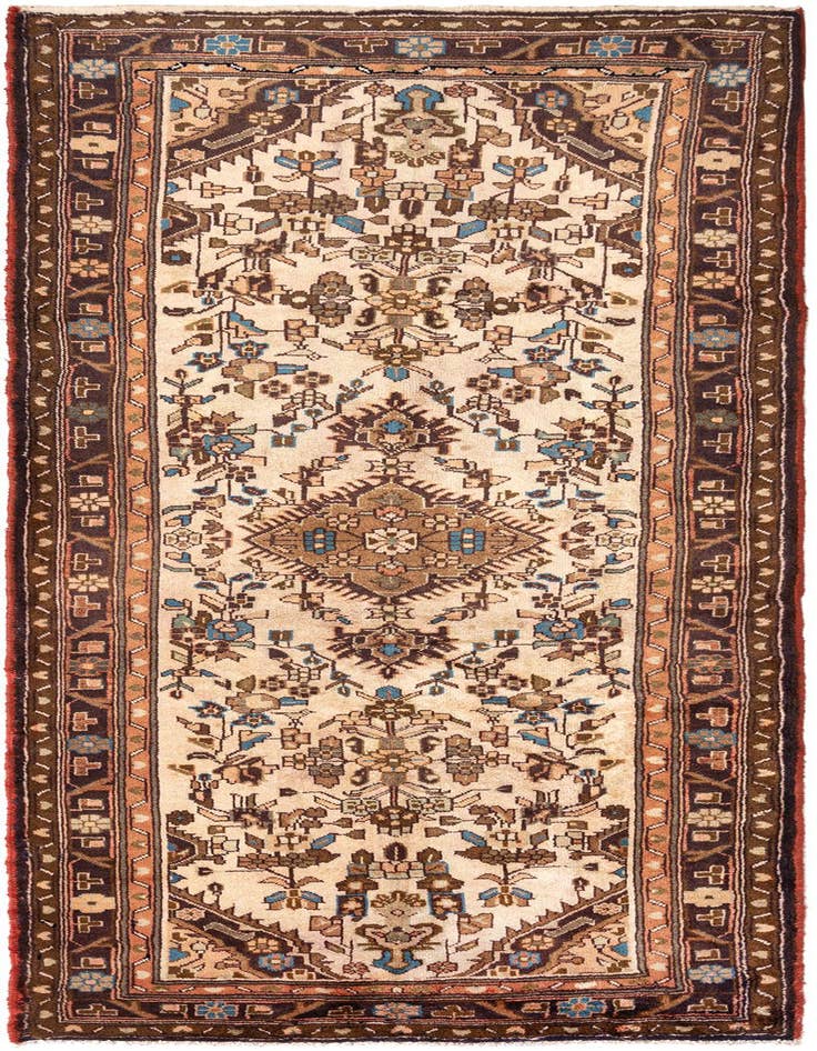 Detail image of 3' 5 x 9' 2 Ardabil Wool Runner Rug
