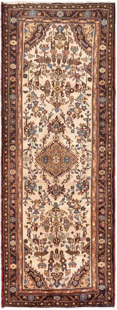 3' 5 x 9' 2 Ardabil Wool Runner Rug