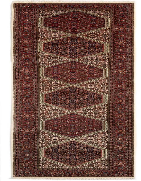 Detail image of 2' 5 x 12' 3 Bidjar Wool Runner Rug