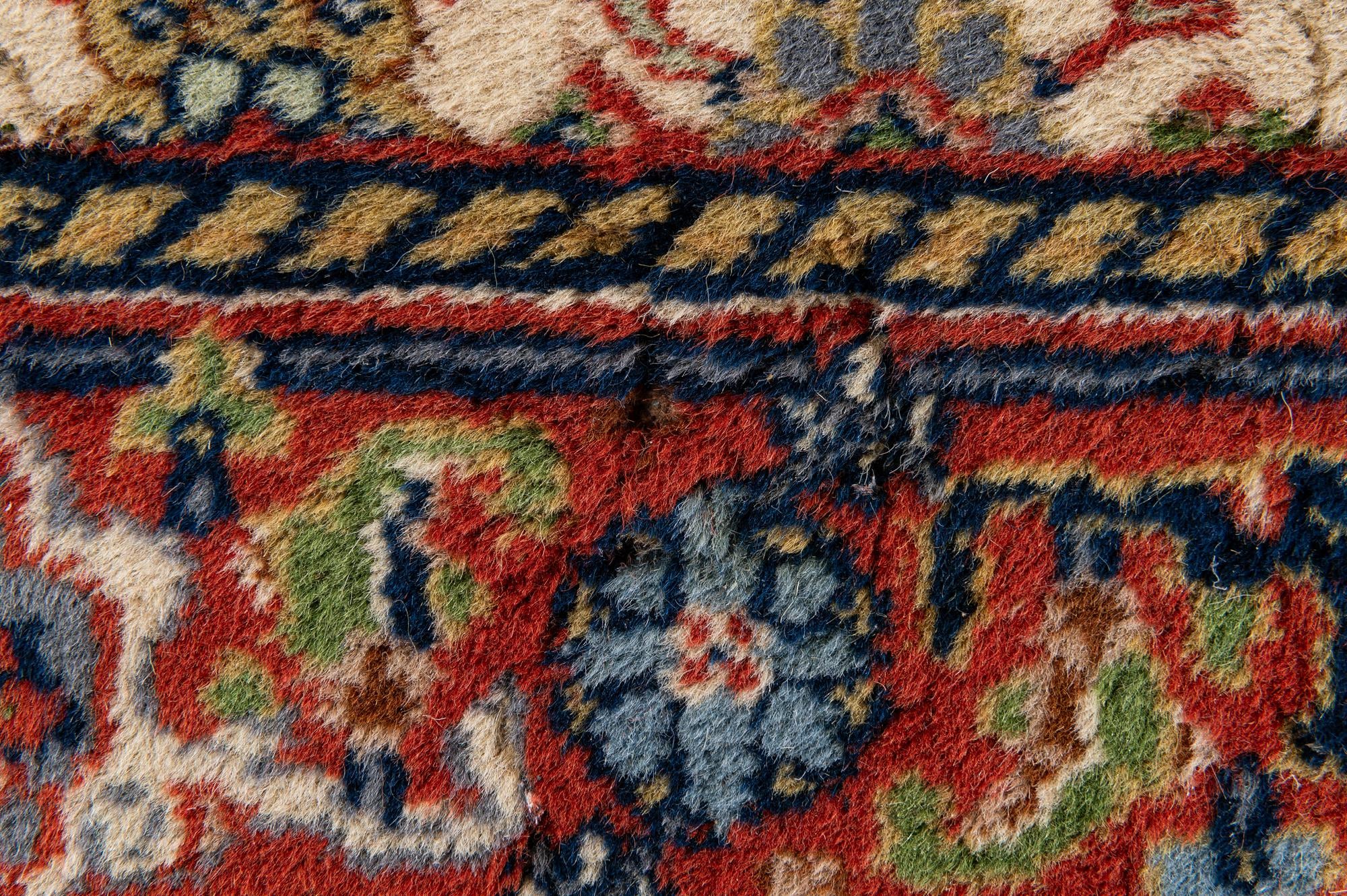 75cm x 345cm anudado a mano Bidjar Alfombra Lana Pasillera