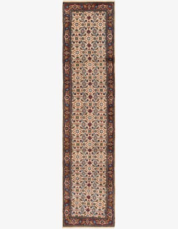 2' 5 x 11' 3 Hand Knotted Bidjar Wool Runner Rug