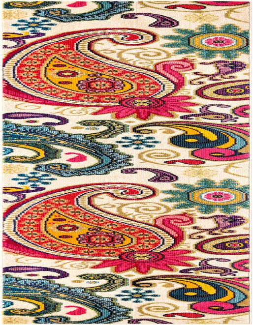 Detail image of 2' 7 x 10' Washable Casablanca Runner Rug