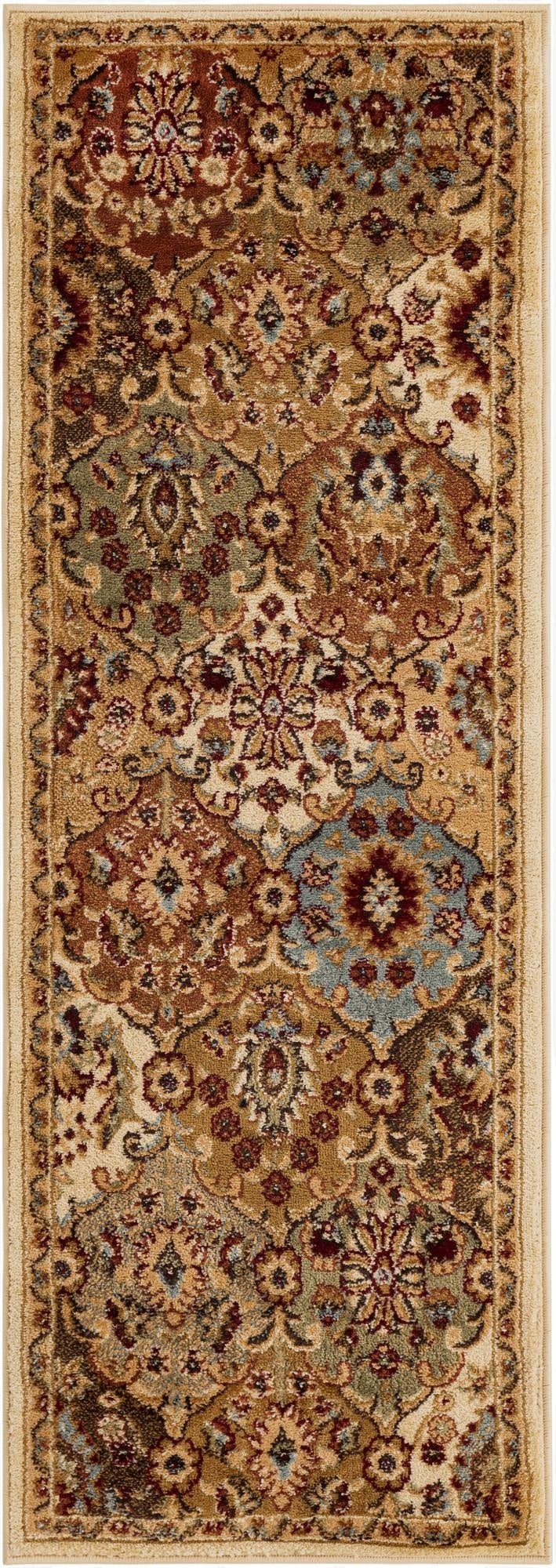 2' 2 x 6' Classic Agra Runner Rug
