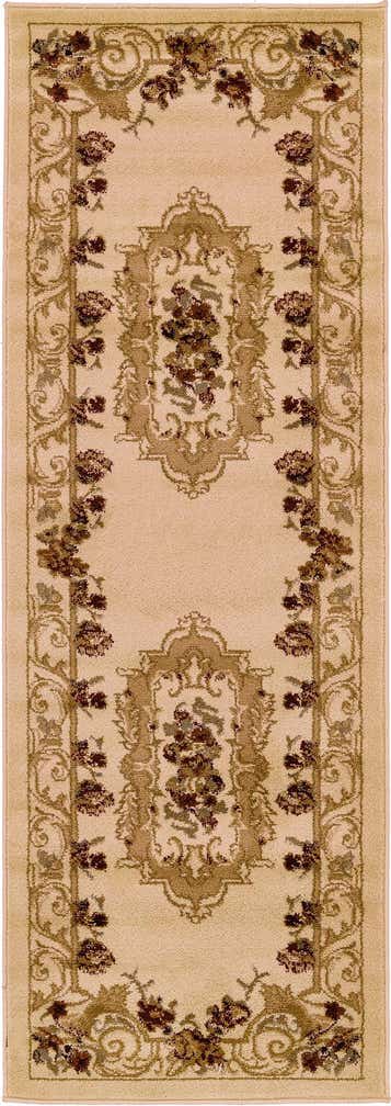 2' x 6' Classic Aubusson Runner Rug