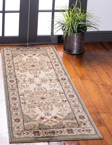 2' 2 x 6' Classic Aubusson Runner Rug