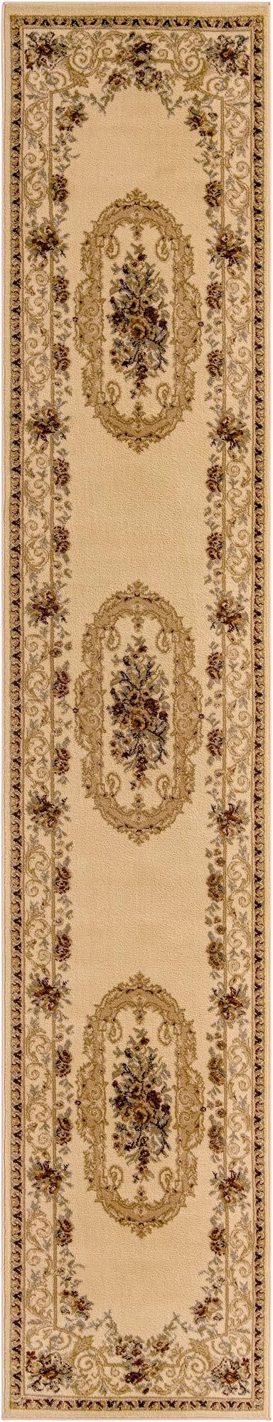 2' 7 x 13' Classic Aubusson Runner Rug
