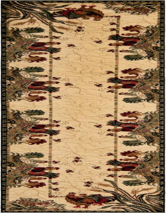 Detail image of 2' 7 x 10' Country Runner Rug