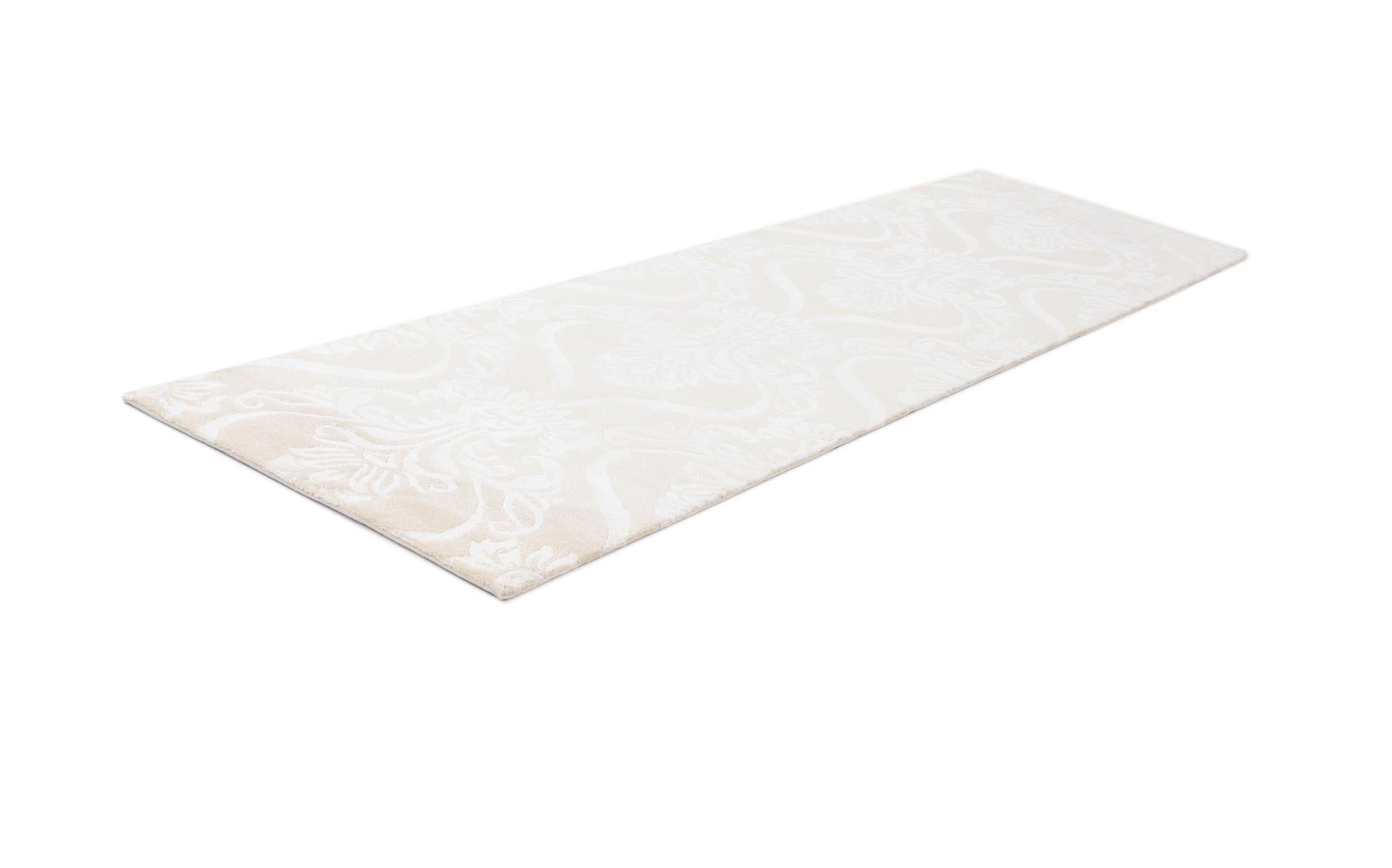 2' 8 x 9' 10 Hand Knotted Darya Wool Runner Rug