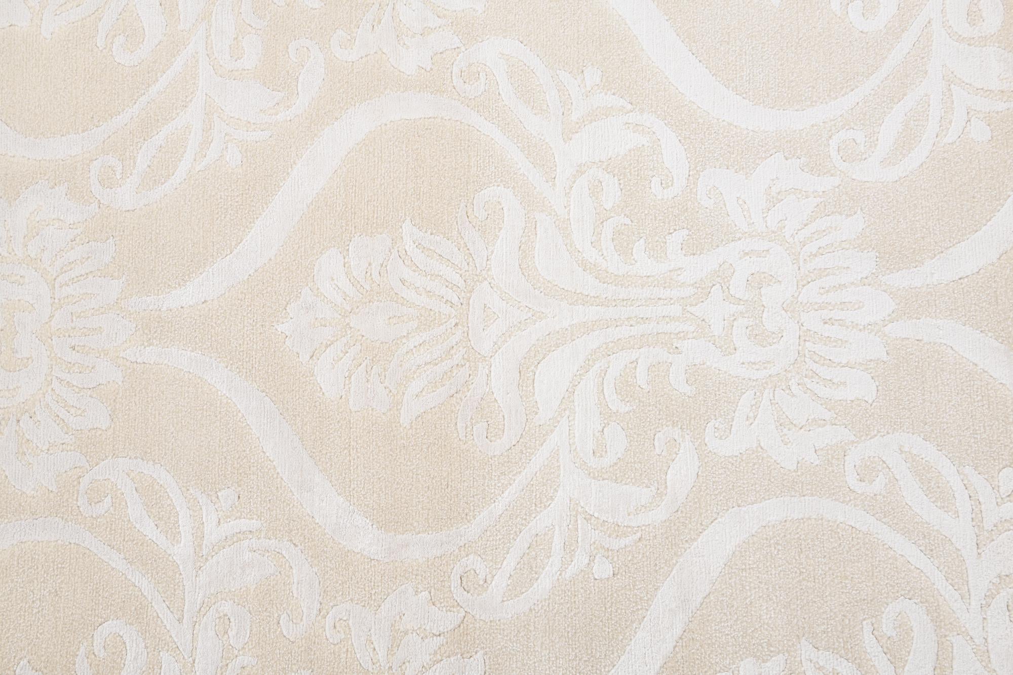 2' 8 x 9' 10 Hand Knotted Darya Wool Runner Rug