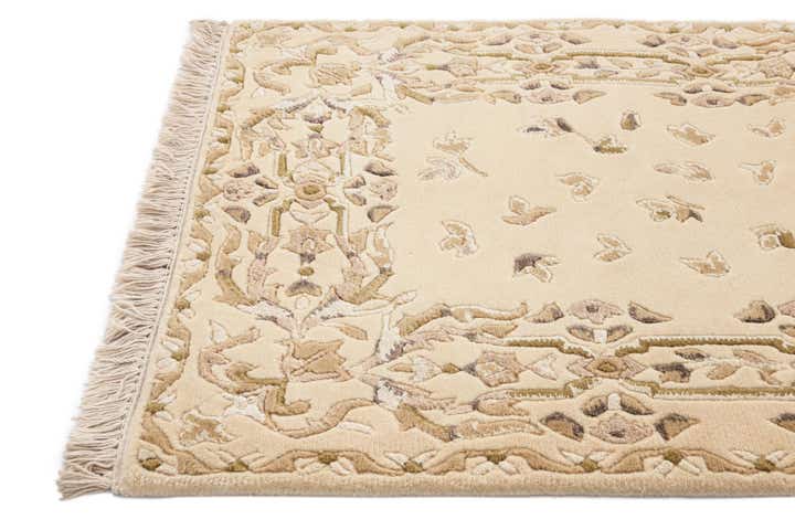 2' 8 x 9' 9 Hand Knotted Darya Wool Runner Rug