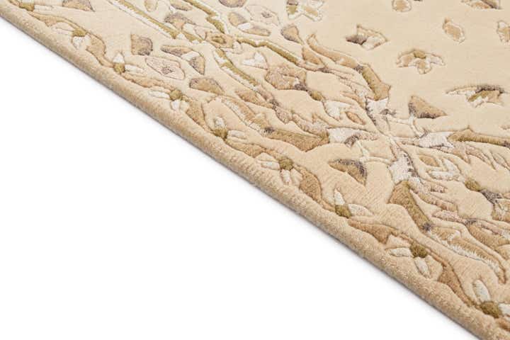 2' 8 x 9' 9 Hand Knotted Darya Wool Runner Rug