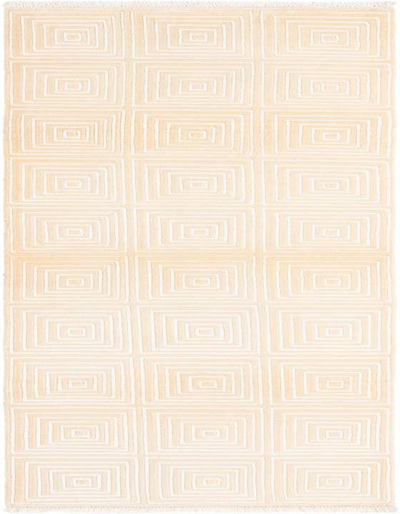 Detail image of 2' 7 x 9' 7 Hand Knotted Darya Wool Runner Rug