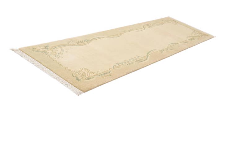 Detail image of 2' 7 x 9' 10 Hand Knotted Darya Wool Runner Rug
