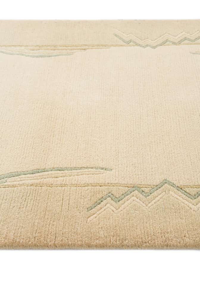 2' 7 x 9' 10 Hand Knotted Darya Wool Runner Rug